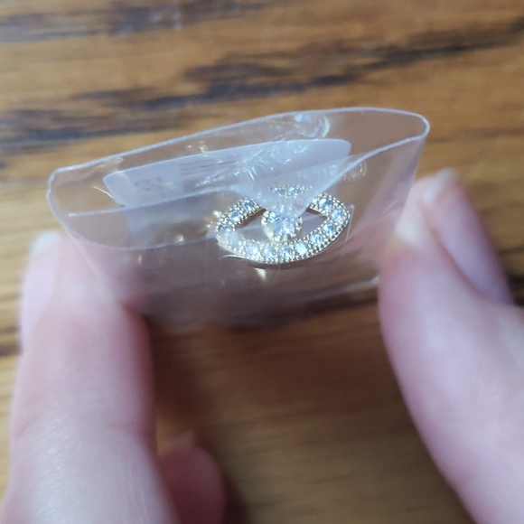 NWT Adornia Crystal Evil Eye Yellow Gold Vermeil .925 Sterling Silver - Picture 4 of 5